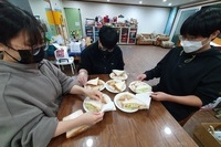 작업치료학실습 - 유부초밥과 샌드위치 만들기
